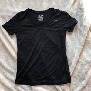 Nike Dri Fit Black Tee Sz M